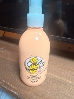 PINK Coco Pineapple Vitamin C Self-Tanning Water —Brand new in box!